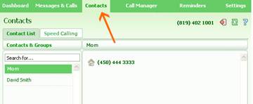 Using the Call Feature Manager